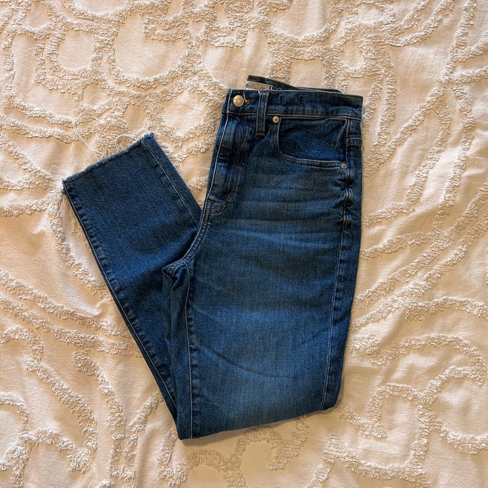 Madewell The High Rise Slim Boyjean 28 11” Rise
